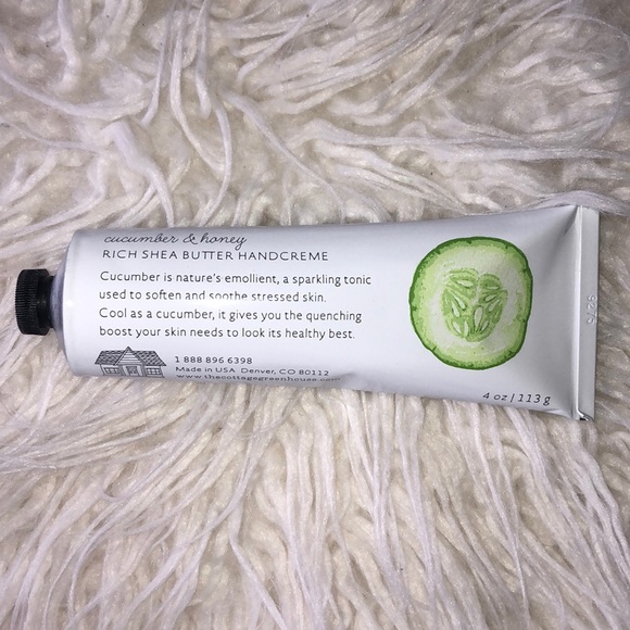 Cucumber & Honey Shea Butter Hand Creme - Picture 4 of 5